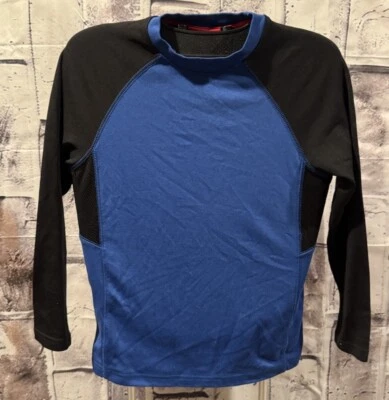 ZeroXposur - Athletic Top -Long Sleeve Blue/Black- Boy's -Medium 10/12 - Image 1 of 4