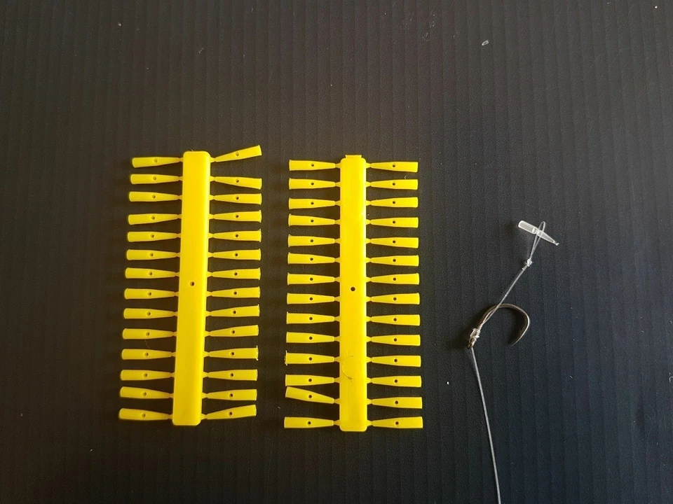 TORCHWOOD FISHING TACKLE 56 gelbe Quick Stops Köderstopper für Pellets, Mais, Karpfen Barbe Friedfischangeln