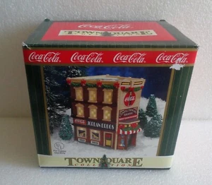 1999 COCA COLA TOWN SQUARE COLLECTION CONFECTIONERY SHOPPE JORDAN DRUGS CF1121 - Imagen 1 de 9
