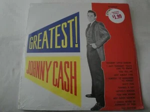 Johnny Cash Greatest! VINYL LP ALBUM NEW SEALED SUN RECORDS GOODBY LITTLE DARLIN - Picture 1 of 2