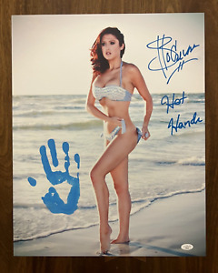 SoCal Val TNA 16x20 Hot Hand w Real Hand Print Signed Photo JSA Sticker Only