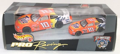 Ricky Rudd No10 Tide NASCAR ~ Team Hot Wheels Pro Racing 50th Anniversary упаковка 2 шт. - Изображение 1 из 4
