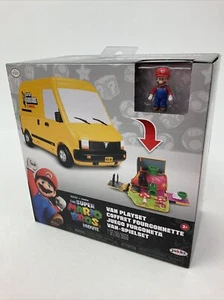 Super Mario Bros. Movie Toy Van Playset with 1.25” Mini Mario Figure 41713 NEW - Picture 1 of 6