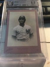 2005 Donruss Studio Portraits  Rickey Henderson /45 BGS 8.5  #SP-82 NY Yankees