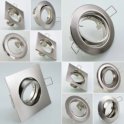 Einbaustrahler Einbauspot Einbaurahmen Strahler Deckenspot Einbauleuchte GU10 - Bild 1 von 4