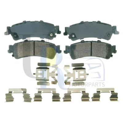 Rear Brake Pads Set Fits Chevrolet Silverado 1500 1999 2000 2001 2002 - Image 1 of 2