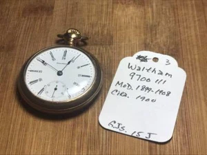 Antique Waltham Pocket Watch 9700111 - Picture 1 of 11