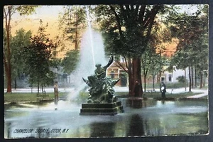 Chancelor Square, Utica, Nueva York usado por correo - Imagen 1 de 2