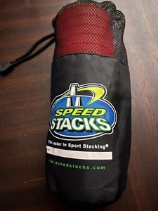 Speed Stacks Stackers 12 Neon Pink Cups Game w/ Storage Bag - Picture 1 of 4