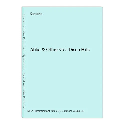 Abba & Other 70's Disco Hits Karaoke, [CD+Graphic Scripting]: - Bild 1 von 1