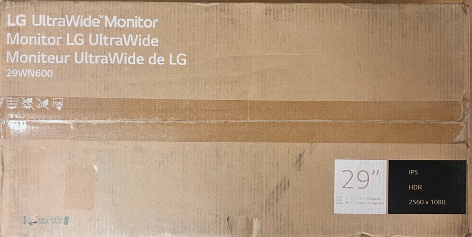 LG 29WN600 29" IPS LED Computer Monitor - 29WN600-W - Image 1 of 1