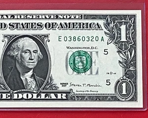 2017 1 $ Dollar Schein ( Richmond E ) bankfrisch - Bild 1 von 3