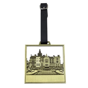 Adare Manor Bolsa Etiqueta Equipaje Metal Dorado Latón Golf Abierto - Accesorio Regalo 2027 - Imagen 1 de 4