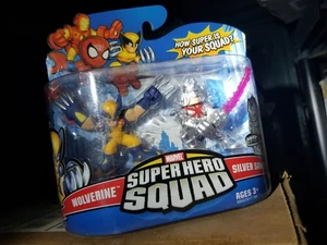 Wolverine Silver Samurai Super Hero Squad Figuren Hasbro Marvel Comics Legenden - Bild 1 von 3