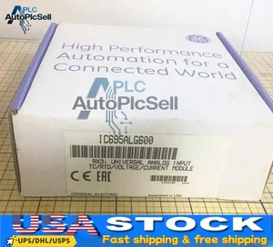 New GE Fanuc IC695ALG600 PLC Module Expedited Shipping FedEx or DHL or UPS - Picture 1 of 3