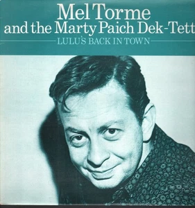 Mel Torme and the Marty Paich Dek-Tette Lulu's Back In Town LP vinyl UK Affinity - Picture 1 of 3