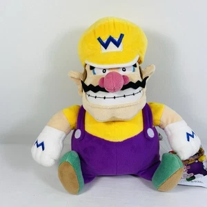 Juguete de peluche Little Buddy Nintendo Super Mario All Star Collection 10" Wario NUEVO - Imagen 1 de 10