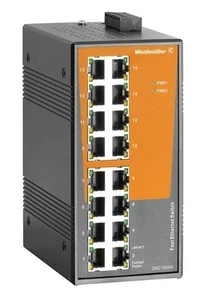 WEIDMULLER SWITCH DI RETE IE-SW-EL16-16TX SWITCH DI RETE 16 PORTE 2682150000 - Bild 1 von 1