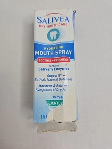 SALIVEA Extra Gentle Dry Mouth Spray Gentle Mint 1.5 Oz Each Exp 7/2025 - Picture 1 of 5