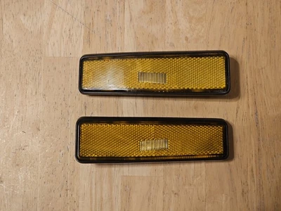 Juego de luces marcadoras laterales delanteras izquierda derecha ámbar 89-98 Suzuki Sidekick Geo Tracker Foto 1 de 4
