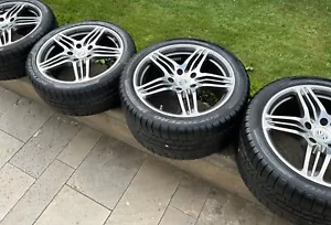 Porsche 911 997 Felgen Turbo I 1 8,5+11x19 Wheel Rim Set Jantes C4 4S Winter - Bild 1 von 23