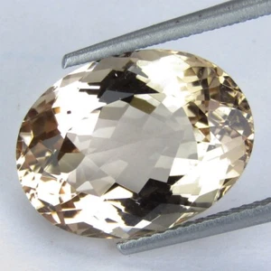 Fabulosa piedra preciosa suelta de morganita color melocotón natural de 9,40 quilates - Imagen 1 de 5