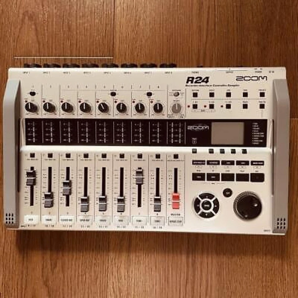 ZOOM R24 Multi-track Recorder 8-Track Japan Good Condition Working Tested - Image 1 of 4