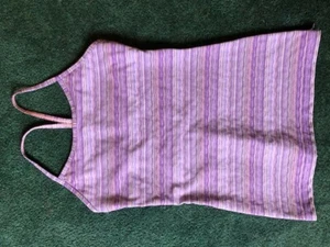 IVIVVA by Lululemon Tank Top With Built In Sports Bra Girls Size 14 NWOT - Picture 1 of 5