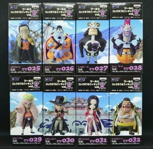 ONE PIECE WCF World Collectable Figure vol.4 Complete Set of 8 Shichibukai KN - Picture 1 of 5