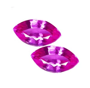 Natural Pink Sapphire Pair 18.35 Cts Loose Certified Gemstone Sapphire Gems WP05 - Picture 1 of 12