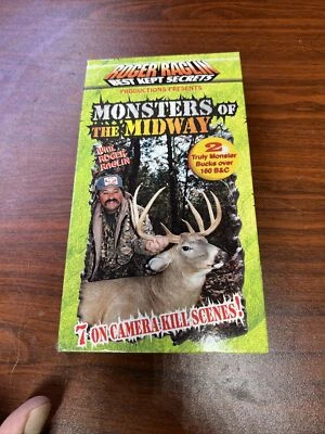 ROGER RAGLIN, MONSTERS OF THE MIDWAY (HUNTING VHS) RARE - Image 1 of 4