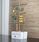 Jewelry Boxes, Organizers  Katie Wood Two Tiered T-bar Jewelry Stand, White