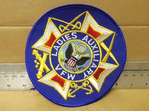 VFW - Ladies Auxiliary Embroidered X-Large Patch (NOS) - Picture 1 of 3
