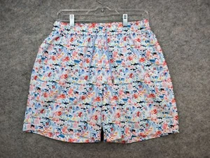 Luchiano Visconti Shorts Mens Medium Multicolor Marine Life Swim Trunks - Picture 1 of 13