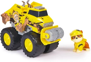 Rescue Wheels Rubble’s Bulldozer Toy Truck with Vehicle Kids Action Figure Toys - Picture 1 of 12