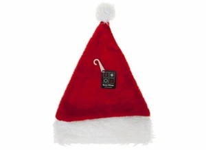 Juego de 3 Sombrero de Papá Noel Navidad Santa Elegante Disfraz Santa Claus Nochebuena Llave Regalo - Imagen 1 de 4