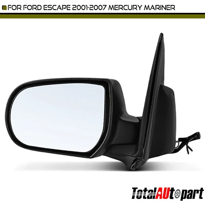 Espelho elétrico com dobrável manual para Ford Escape 2001-2007 Mercury Mariner Driver - Imagem 1 de 4