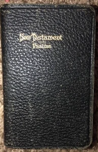 NEW Testament Psalms Holman Gem Pronouncing Edition Pocket Bible King James Vtg - Picture 1 of 11