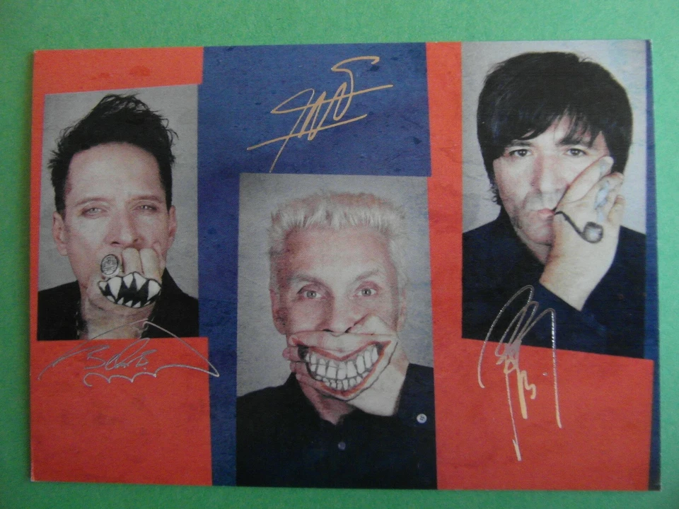 Autogrammkarte Die Ärzte Autogramm  - Bild 1 von 1