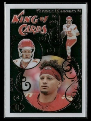 2023 Illusions Patrick Mahomes II #12 King of Cards White Acetate Chiefs - Image 1 of 2