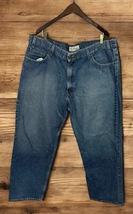 Pantalones de mezclilla para hombre Levi Strauss Signature azules talla 44X30 sueltos relajados pierna recta - Imagen 1 de 6