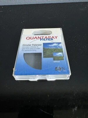 Quantaray Photo & Video Filter Lens - Circular Polarizer 58mm For Autofocus SLRs - Image 1 of 2