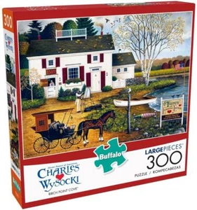 Rompecabezas de búfalo; Caleta Birch Point; por Charles Wysocki; 300 piezas; #2669 - Imagen 1 de 1