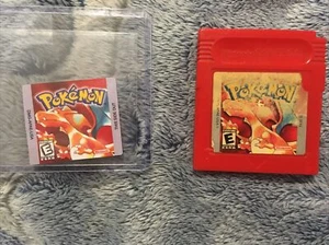 Pokémon: Red Version (Nintendo Game Boy, 1999) With Replacement Sticker. WORKS! - Picture 1 of 1