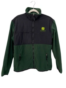 Weatherproof Garment Co Jacket Size Medium John Deere Fleece Full Zip Outerwear - Picture 1 of 8