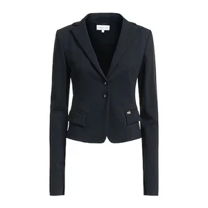 Chic Patrizia Pepe Black Tailored Two-Button Blazer NWT Sz46(US10/12 (L) Ret$488 - Picture 1 of 6