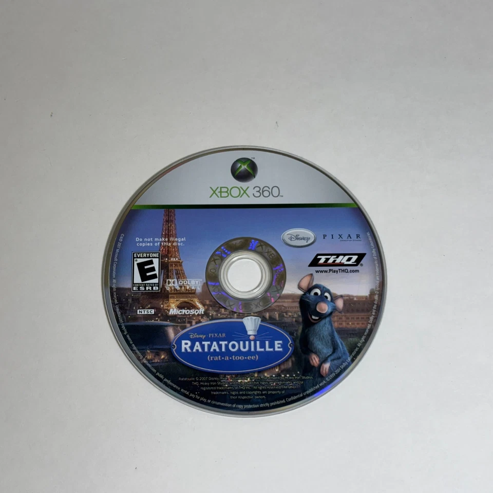 Ratatouille (Microsoft Xbox 360, 2007) (Tested) (Disc Only) - Image 1 of 1