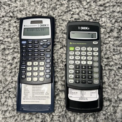 2 Texas instrument TI–30X IIS & TI–30Xa Calculators - Image 1 of 4