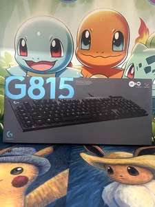 Logitech G915 TKL Bezprzewodowa klawiatura dotykowa do gier, brytyjska angielska (Qwerty) - karbon - Zdjęcie 1 z 1