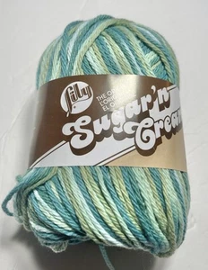 SUGAR’N CREMEFARBENES BAUMWOLLGARN. 1 Stück Seetang. ICombine Versand. READ DET - Bild 1 von 4